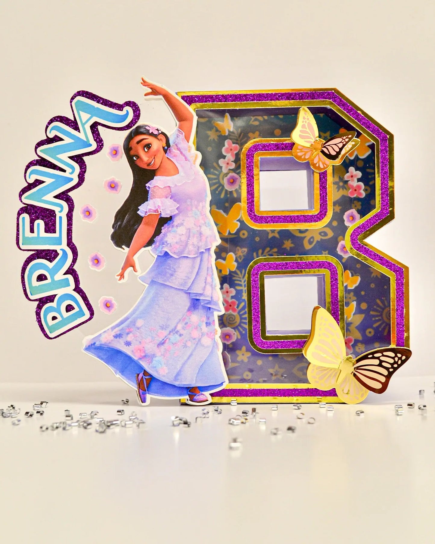Isabella 3D Letter, Encanto Party Decorations, Encanto Birthday Party, Encanto 3D Letter, Encanto Inspired 3D Letters, Encanto Theme Party Mi tienda