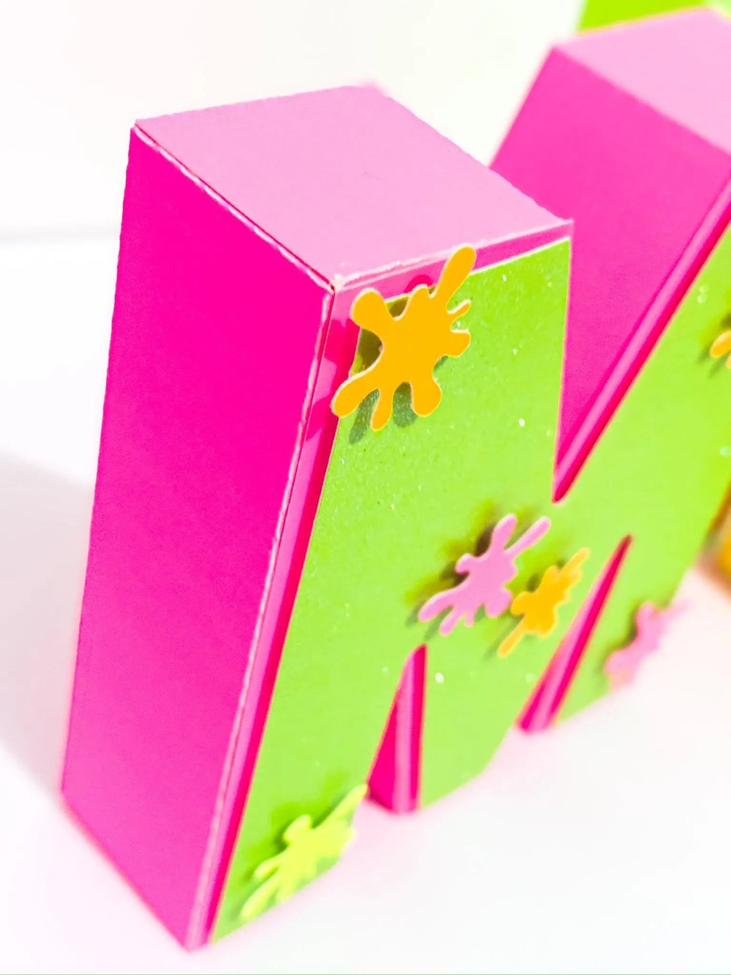 Neon Glow in the Dark Birthday Party 3D Letters - Custom Glow Party Decor - Neon Name Sign - Glow Theme Party Prop - Personalized Letters Mi tienda