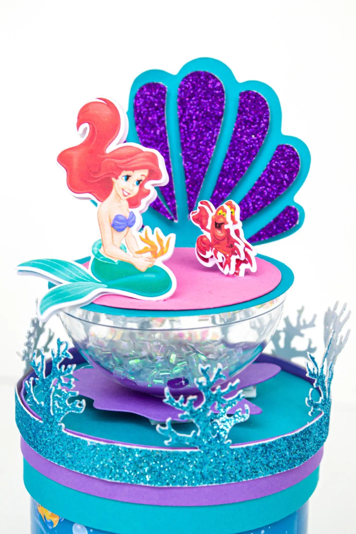 Little Mermaid Party Favors, Mermaid Party Decorations, Little Mermaid Birthday Decorations, Princess Decor, Mermaid Potatoes Chips Can Mi tienda