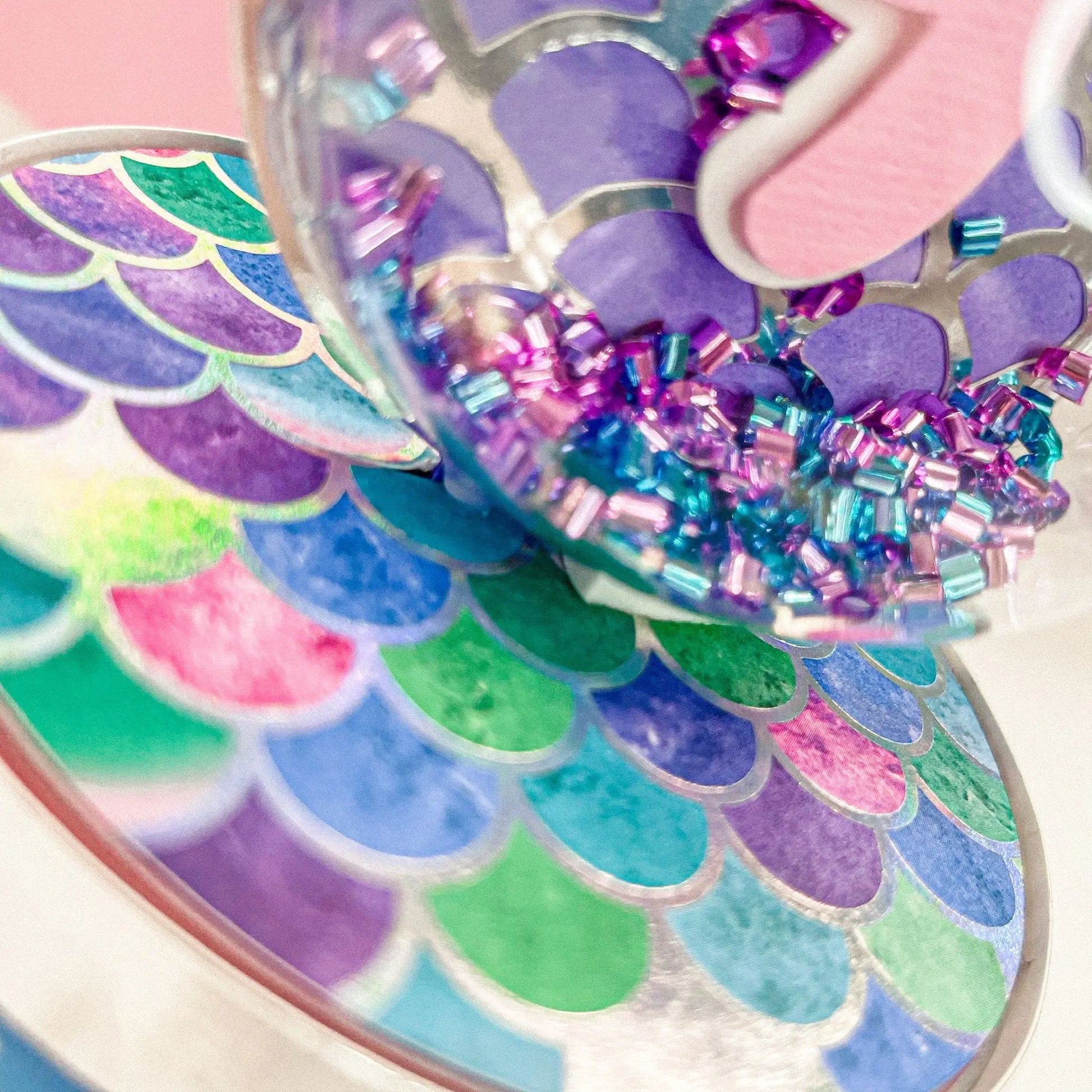 Mermaid Party Favor, Mermaid Party Decorations, Mermaid Birthday, Mermaid Tail, Mermaid Chips Can Mi tienda