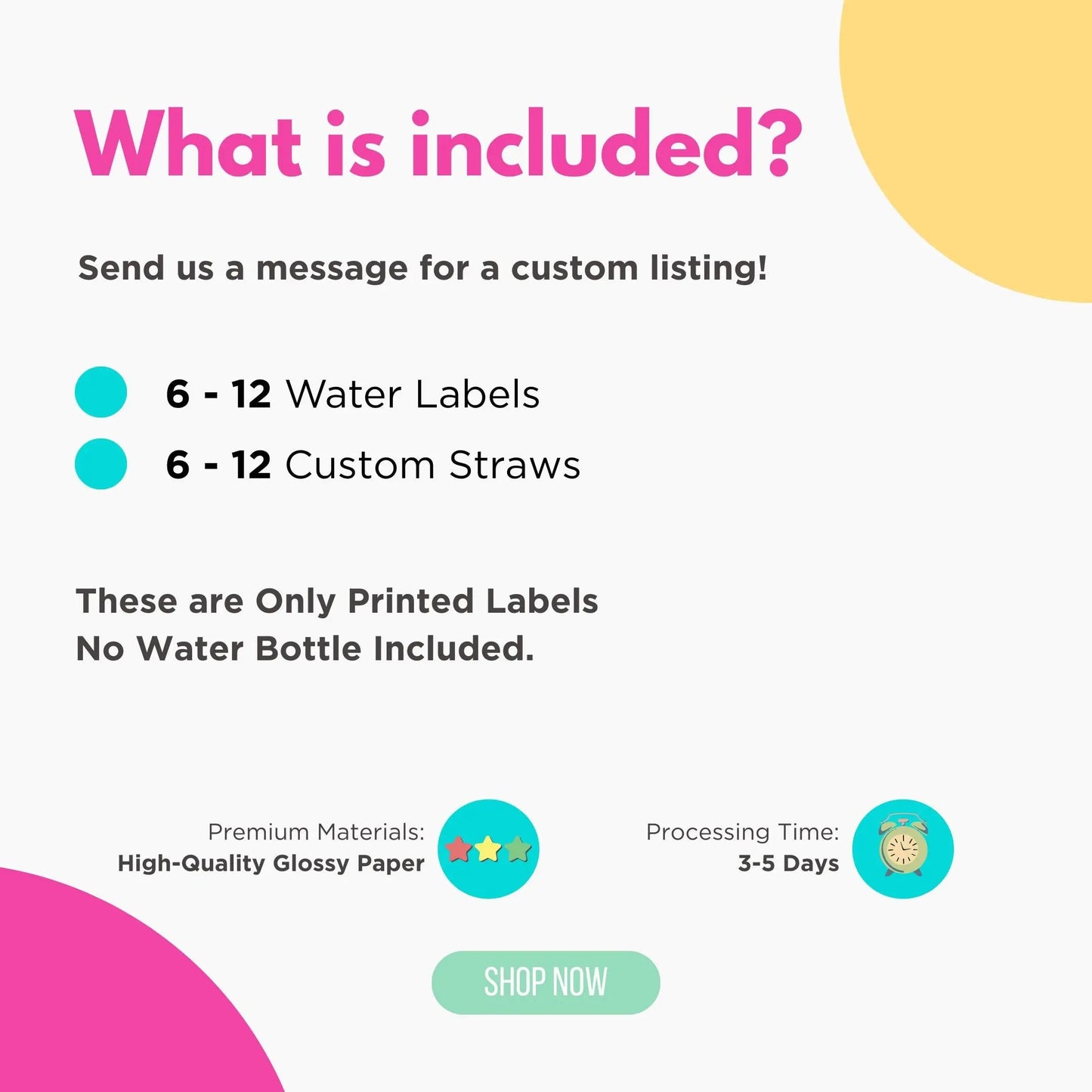 Personalized Soccer Water Bottle Labels | Custom Birthday Stickers | Sports Team Party Favors | Kids Soccer Party Supplies Mi tienda