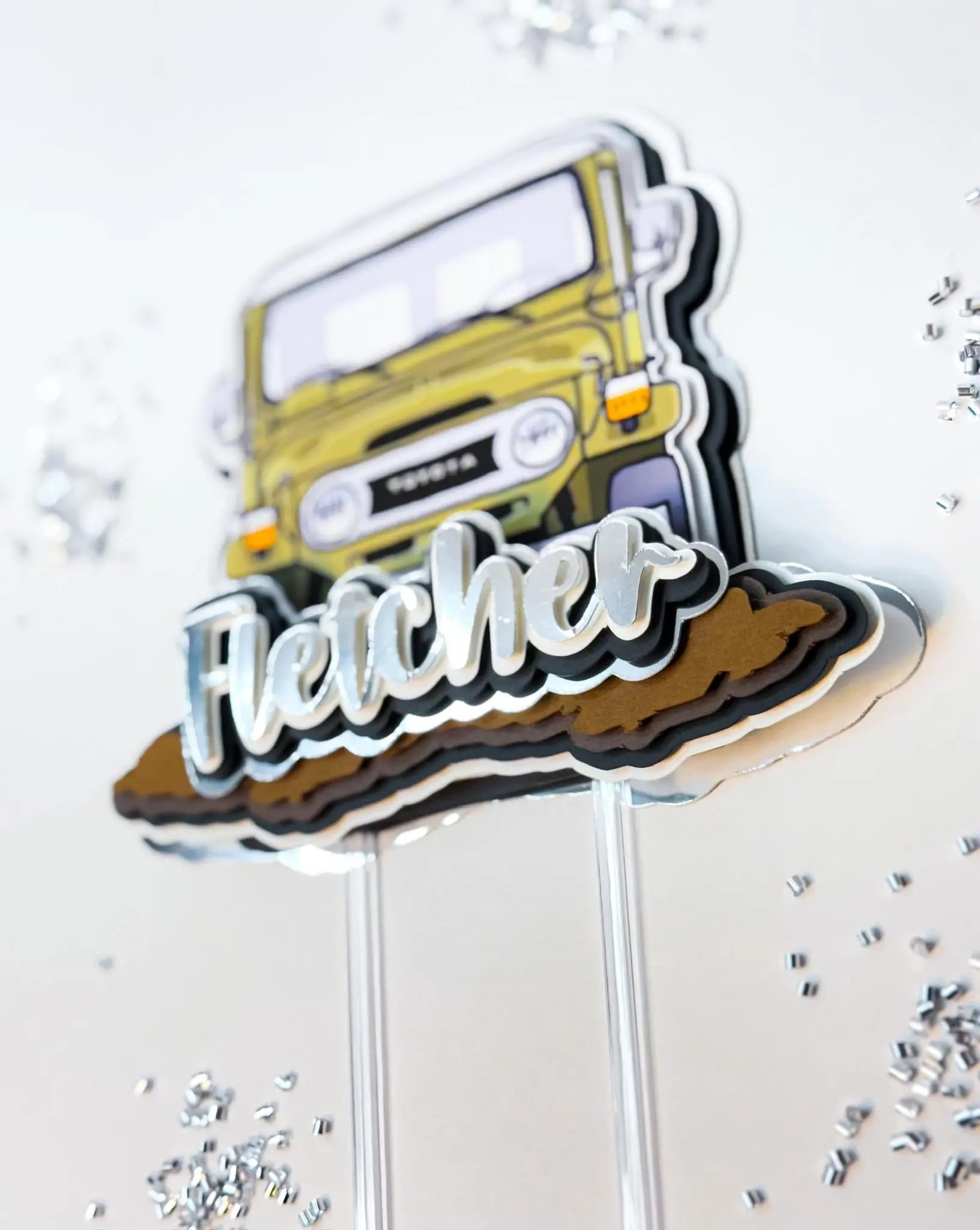 Off Road Cake Topper Jeep Party Decorations Custom Vehicles Cake Topper 4x4 Birthday Jeep Inspired Party Toyota Enthusiasts Off Road Party Mi tienda