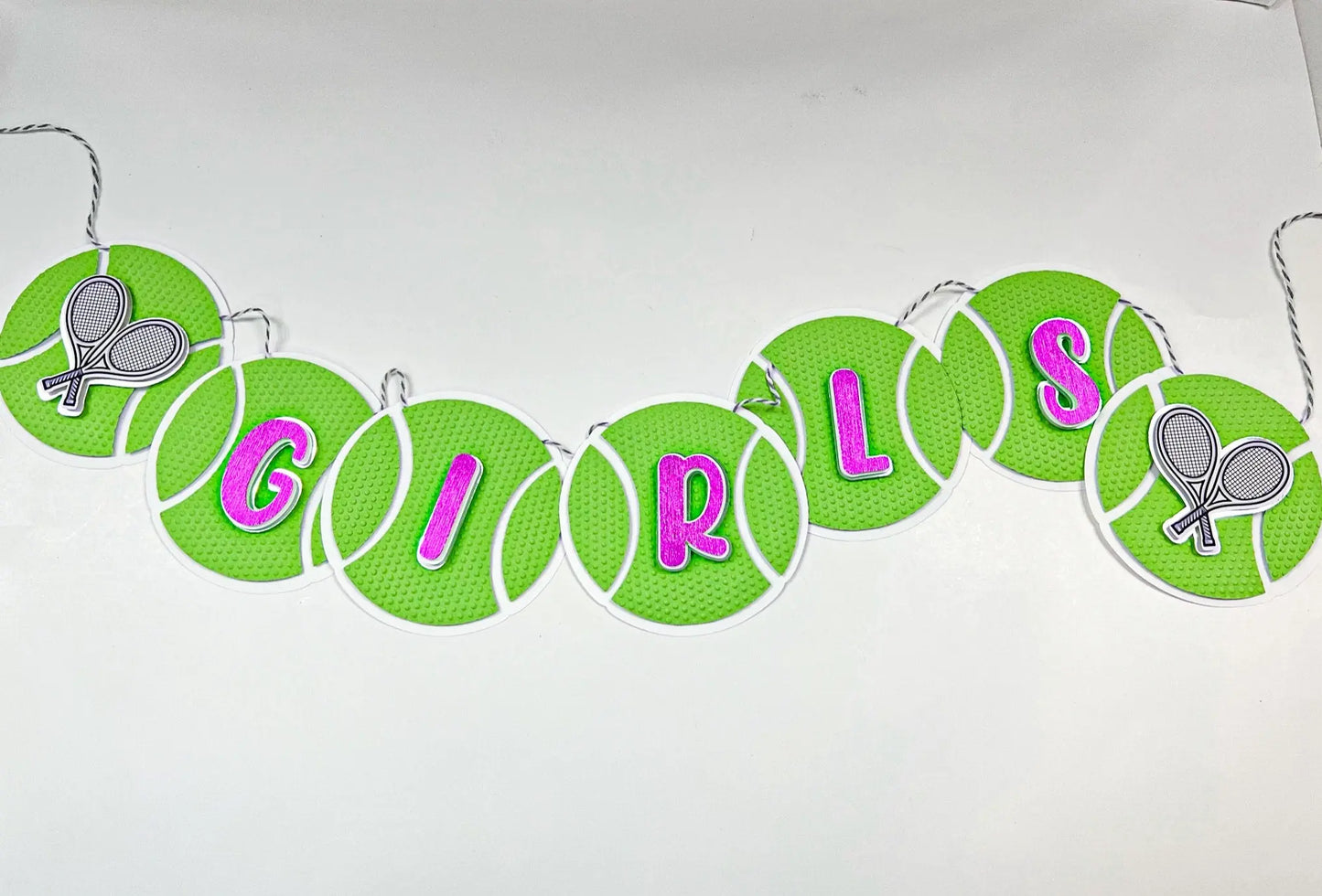 Tennis Birthday Banner, Tennis Party Decorations, Tennis Birthday Theme, Banner Flags Sports, Tennis Ball,Sports Happy Birthday Banner Mi tienda