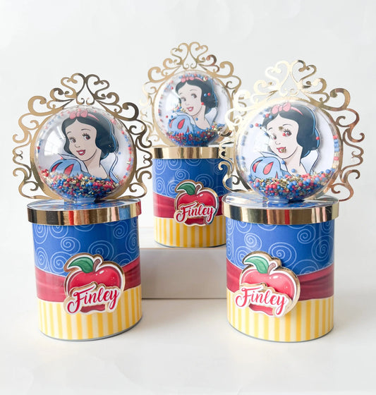 Snow White Party Favors, Snow White Party Decorations, Snow White Birthday Decor, Snow White Chips Can, Princess Party, Snow White Treats Mi tienda