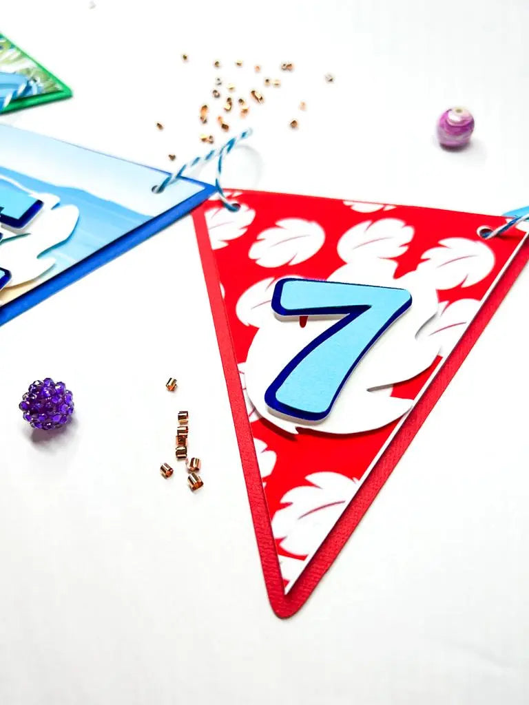 Stitch Happy Birthday Banner Stitch Theme Party Decorations Lilo and Stitch Theme Party Decor Birthday Banner Lilo and Stitch Banner Mi tienda
