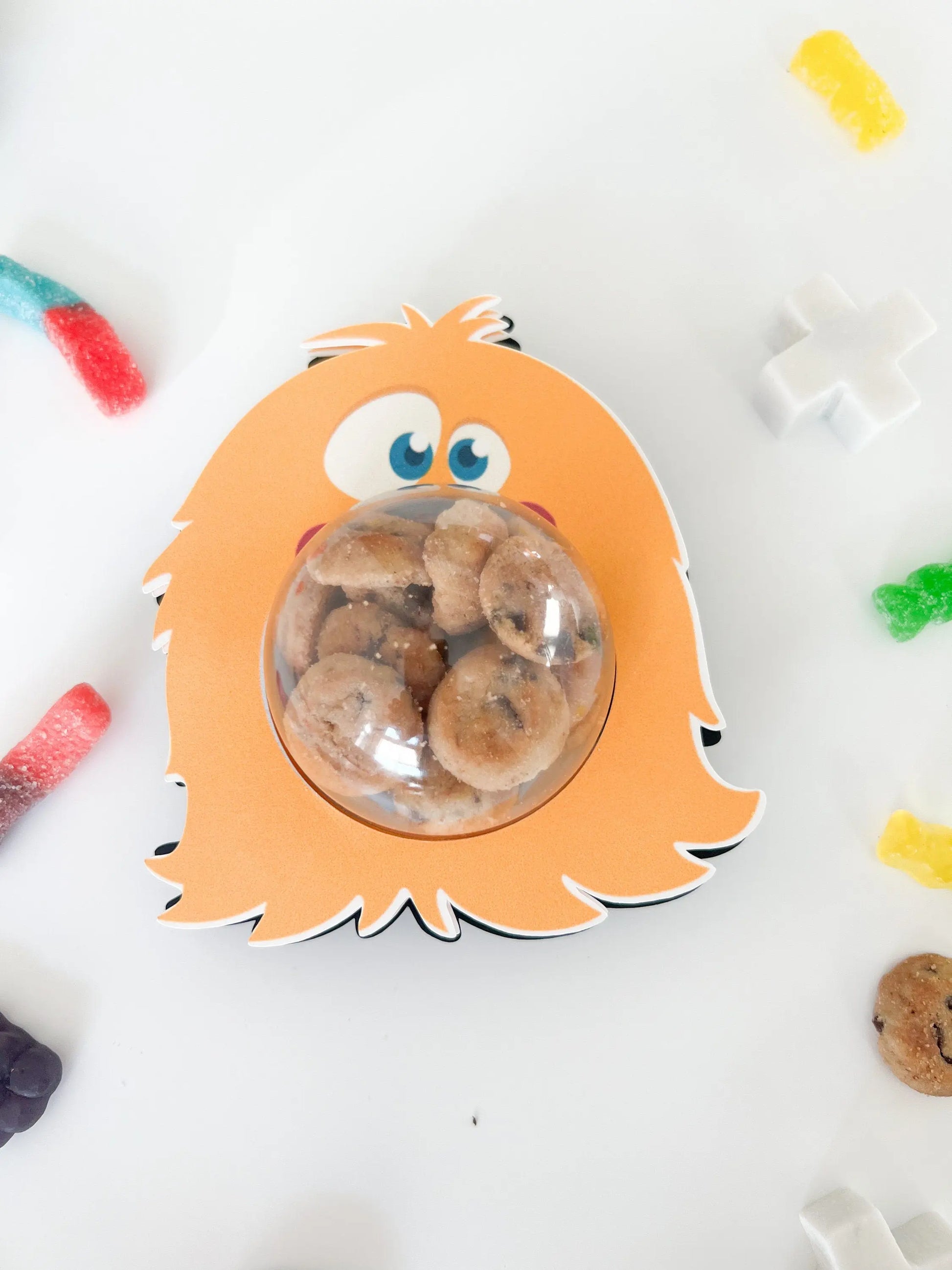 Cute Little Monsters Halloween Candy Holder – Trick or Treat Box for Kids – Spooky Party Favor and Ornament Gift Mi tienda