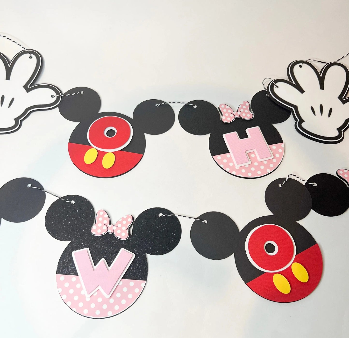Oh Twodles Birthday Banner – Mickey Mouse 2nd Birthday Party Decoration for Boys or Girls Mi tienda
