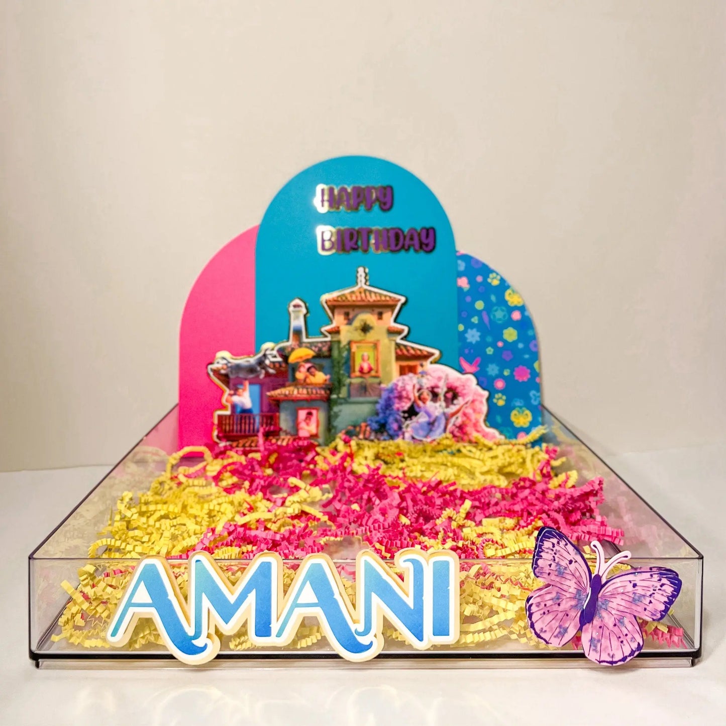 Encanto Birthday, Encanto Party Decorations, Encanto Decor, Custom Tray, Isabella Encanto Birthday, Acrylic Tray Set, Mirabel Encanto Mi tienda