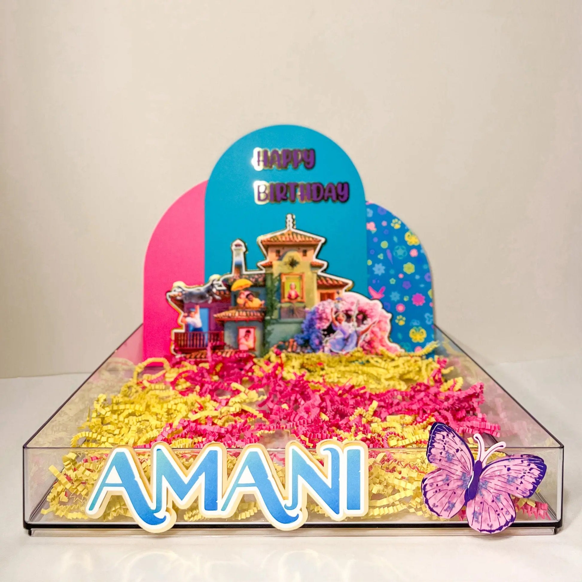 Encanto Birthday, Encanto Party Decorations, Encanto Decor, Custom Tray, Isabella Encanto Birthday, Acrylic Tray Set, Mirabel Encanto Mi tienda
