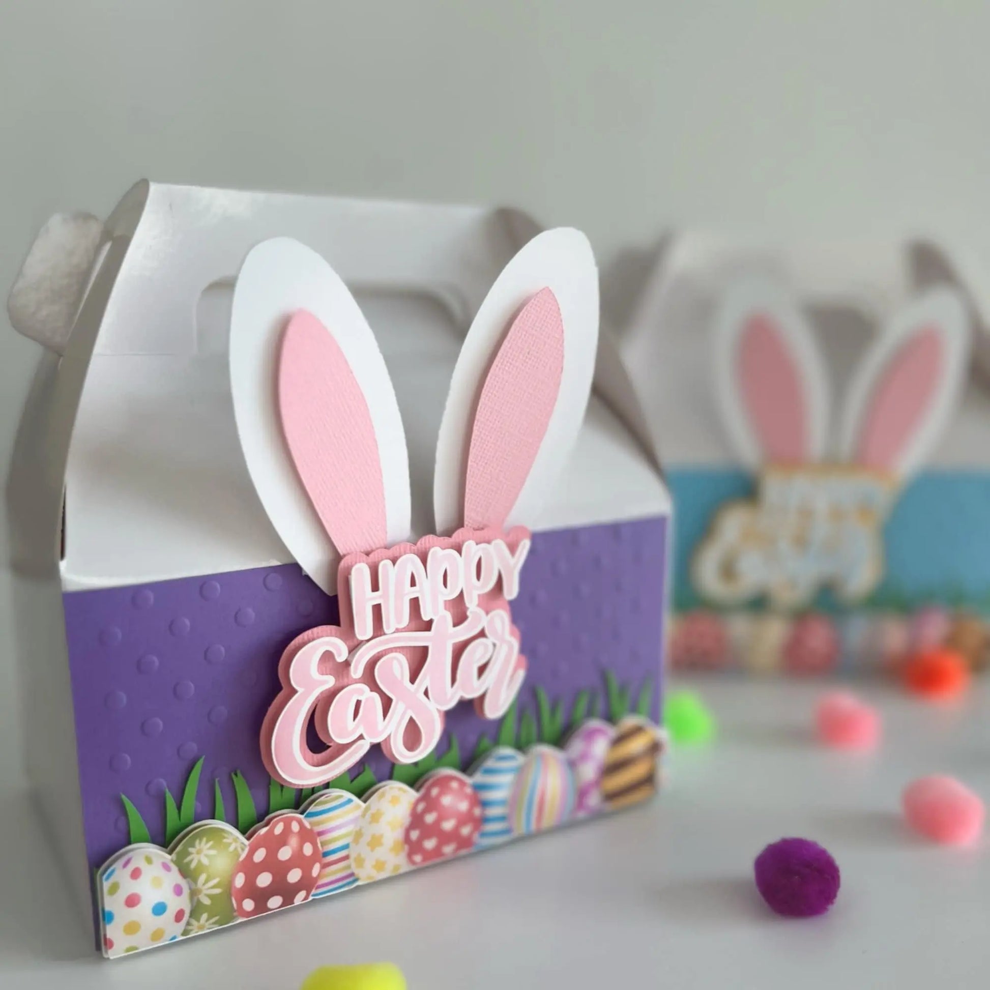 Easter Bunny Favor Box, Easter Gift Box, Bunny Candy Box, Easter Goody Box, Bunny Favor Boxes, Easter Party Supplies Mi tienda