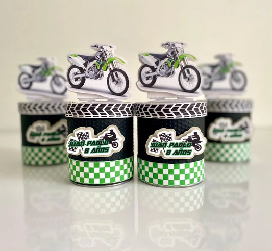 Motocross Party Favors: Custom Mini Pringles Snack Pack Mi tienda
