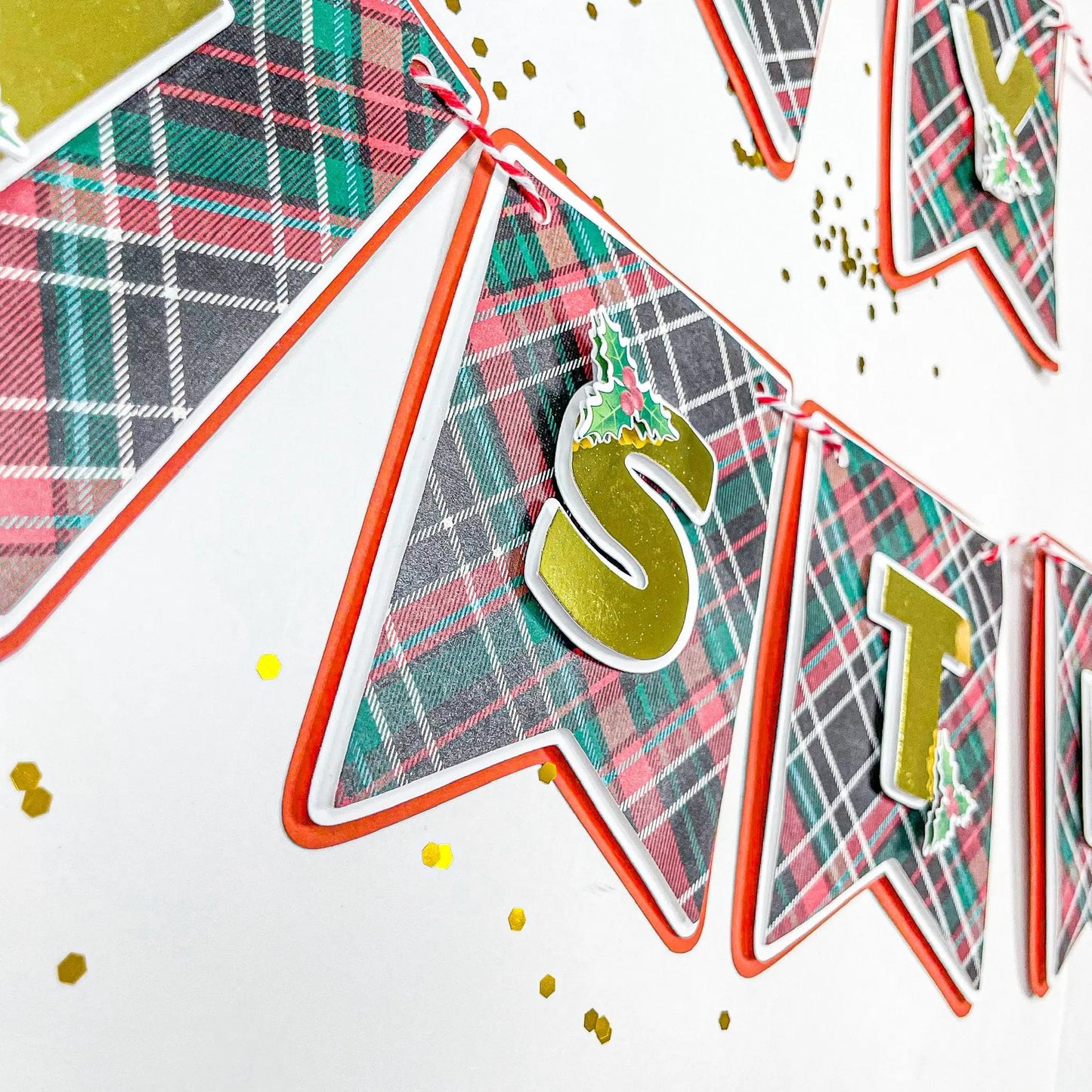 Merry Christmas Banner Christmas Decorations Merry Christmas Fireplace Banner Holiday Banner Christmas Garland Christmas Mantle Banner Mi tienda