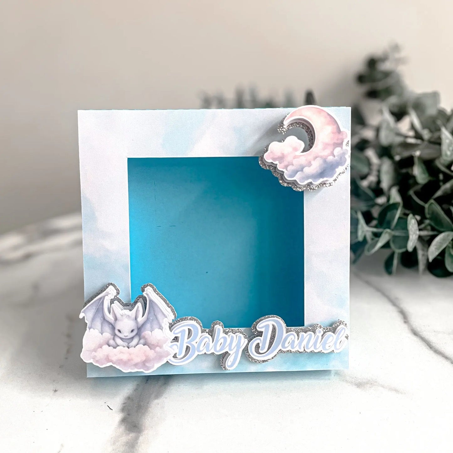 Dragon Baby Shower Favor Set | Personalized Photo Frame Bundles Mi tienda