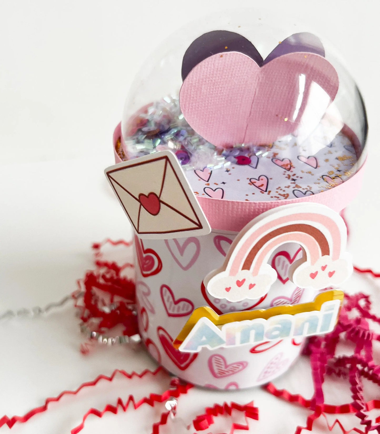 Handmade Valentines Party Favor for Besties - Personalized Friendship Keepsake -  Galentine Favors - Valentine Classroom - Gifts for Friends Mi tienda