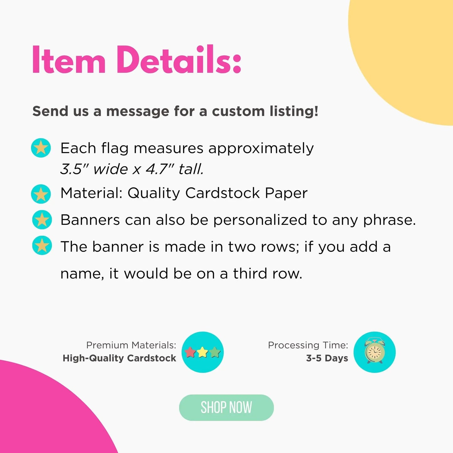 Donut Happy Birthday Banner, Pastel Sprinkle Garland with Glitter Letters, Custom Name Option, Donut Party Decoration Mi tienda