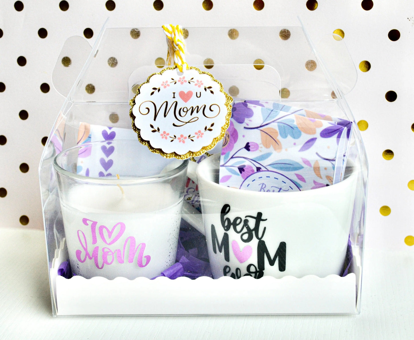 Mother’s Day Gift Basket - Personalized Gift Box for Mom, Spa Gift, Self Care Gift for Mom, Relaxation Gift for Her, Daughter to Mother Gift Mi tienda
