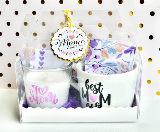 Mother’s Day Gift Basket - Personalized Gift Box for Mom, Spa Gift, Self Care Gift for Mom, Relaxation Gift for Her, Daughter to Mother Gift Mi tienda