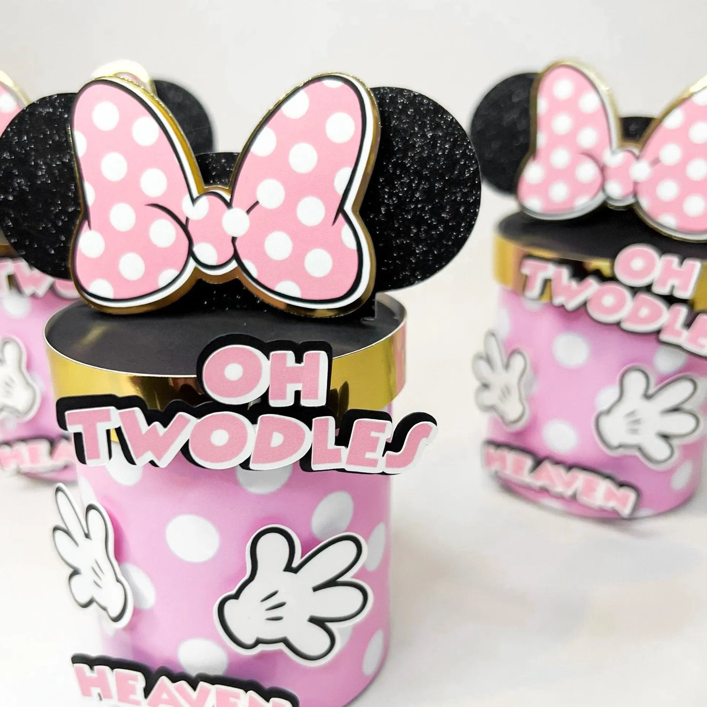 Minnie Mouse Party Favors, Oh Twoddles Party Decoration, Oh Twodles Birthday, Girl Birthday Party, Oh Twodles Chips Can, 2nd Birthday Mi tienda