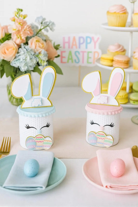Easter Basket Filler Set – Custom 1.3oz Chip Cans, Bunny Party Decorations Mi tienda