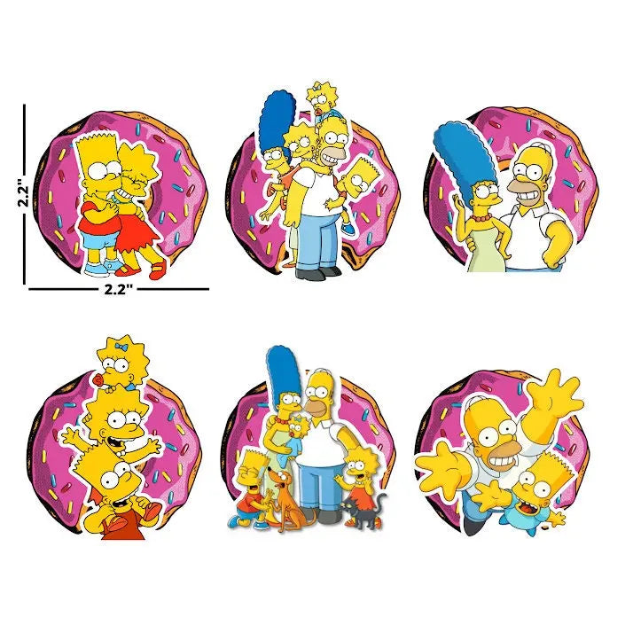 Simpsons Cupcake Toppers, The Simpsons Party Decorations, Simpsons Party, Simpsons Birthday Party Mi tienda