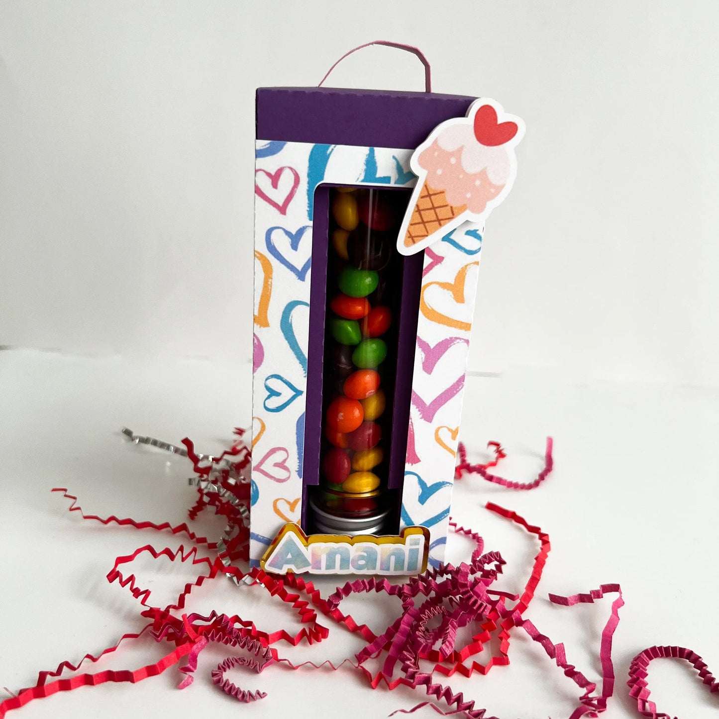 Personalized Besties Gift Tray - Soul Sister Gift Box - Custom Pringles, Candy Tube, Play-Doh Box, Favor Box & Photo Frame - Birthday Gift Mi tienda