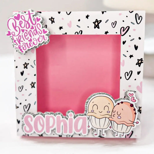 Handmade Valentines Frame – Besties Mi tienda