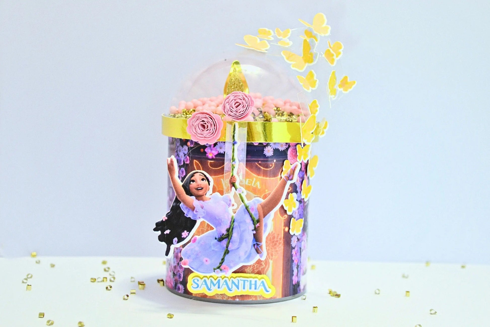 Personalized Isabella Encanto Pringles Can, Custom Party Favors, Encanto Birthday Decorations, Kids Snack Can, Encanto Themed Party Favor Mi tienda