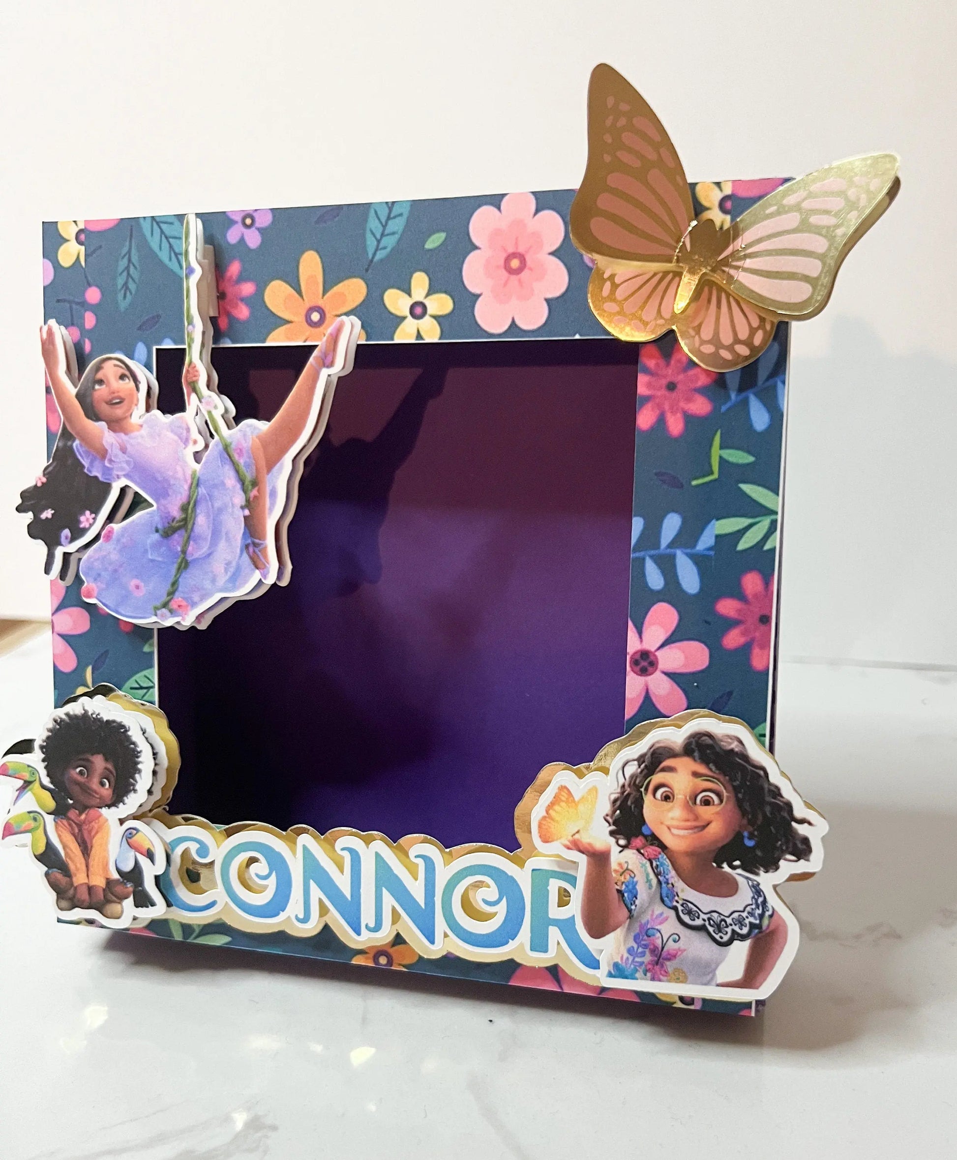 Encanto-Inspired Photo Frame | Isabella Antonio Maribel | Custom Name Mi tienda