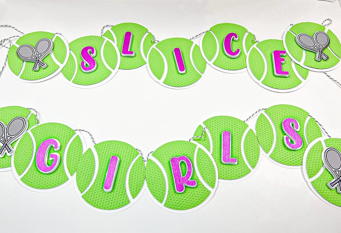 Tennis Birthday Banner, Tennis Party Decorations, Tennis Birthday Theme, Banner Flags Sports, Tennis Ball,Sports Happy Birthday Banner Mi tienda