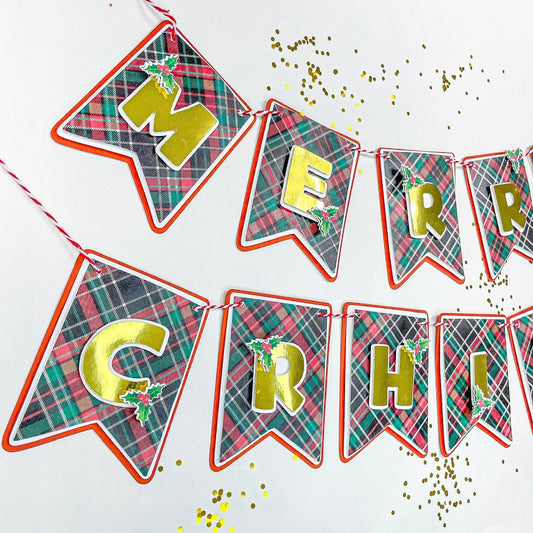 Merry Christmas Banner Christmas Decorations Merry Christmas Fireplace Banner Holiday Banner Christmas Garland Christmas Mantle Banner Mi tienda
