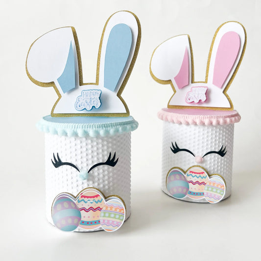 Classroom Easter Favors – Bulk 1.3oz Snack Cans with Name, Bunny Theme Mi tienda