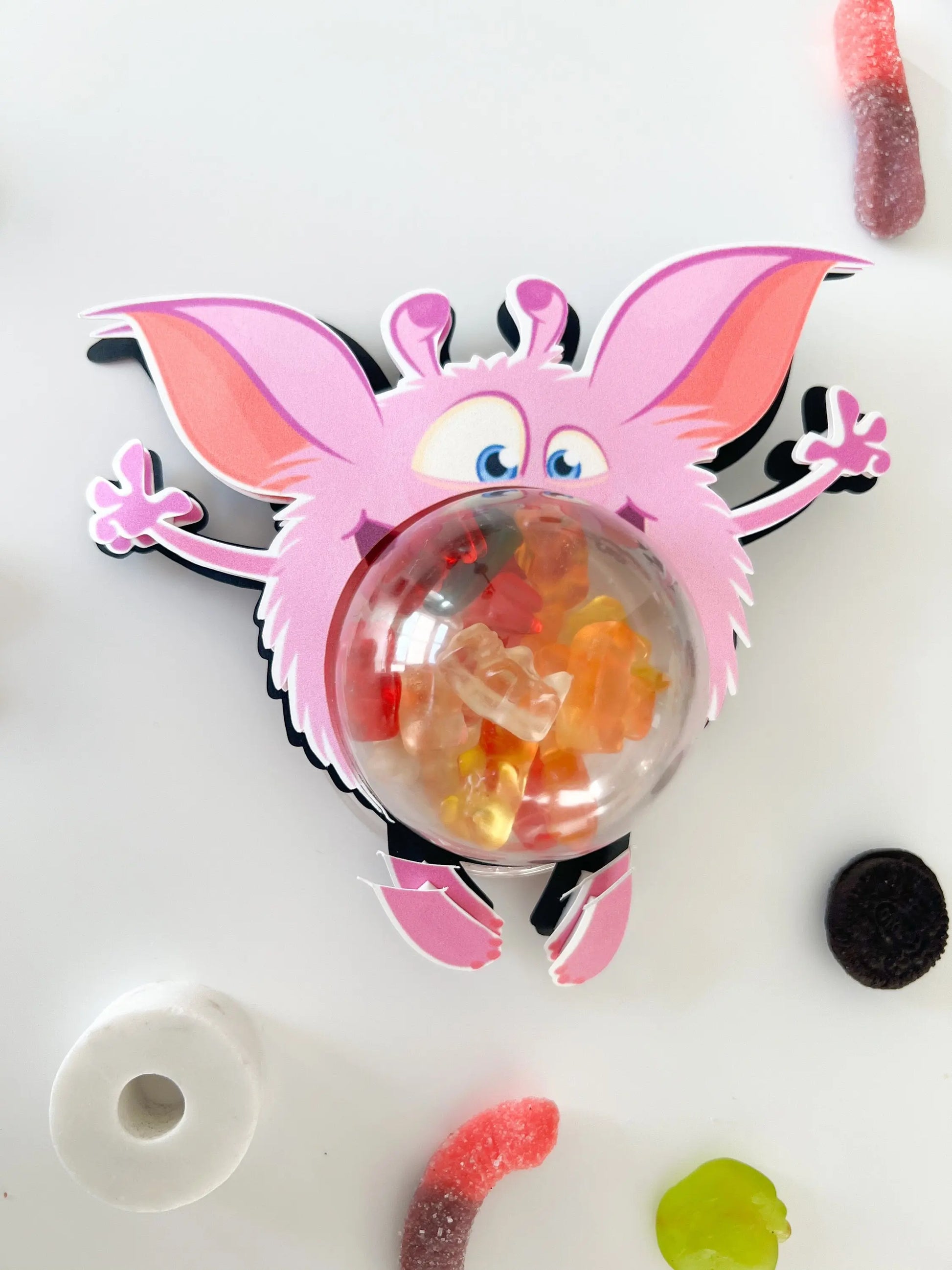 Cute Little Monsters Halloween Candy Holder – Trick or Treat Box for Kids – Spooky Party Favor and Ornament Gift Mi tienda