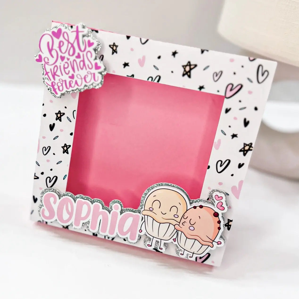 Handmade Valentines Frame – Besties Mi tienda