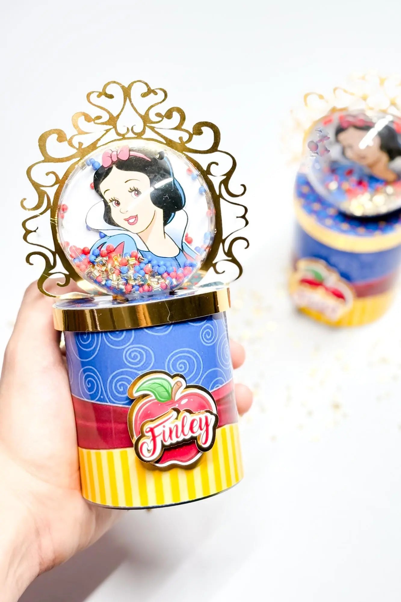 Snow White Party Favors, Snow White Party Decorations, Snow White Birthday Decor, Snow White Chips Can, Princess Party, Snow White Treats Mi tienda