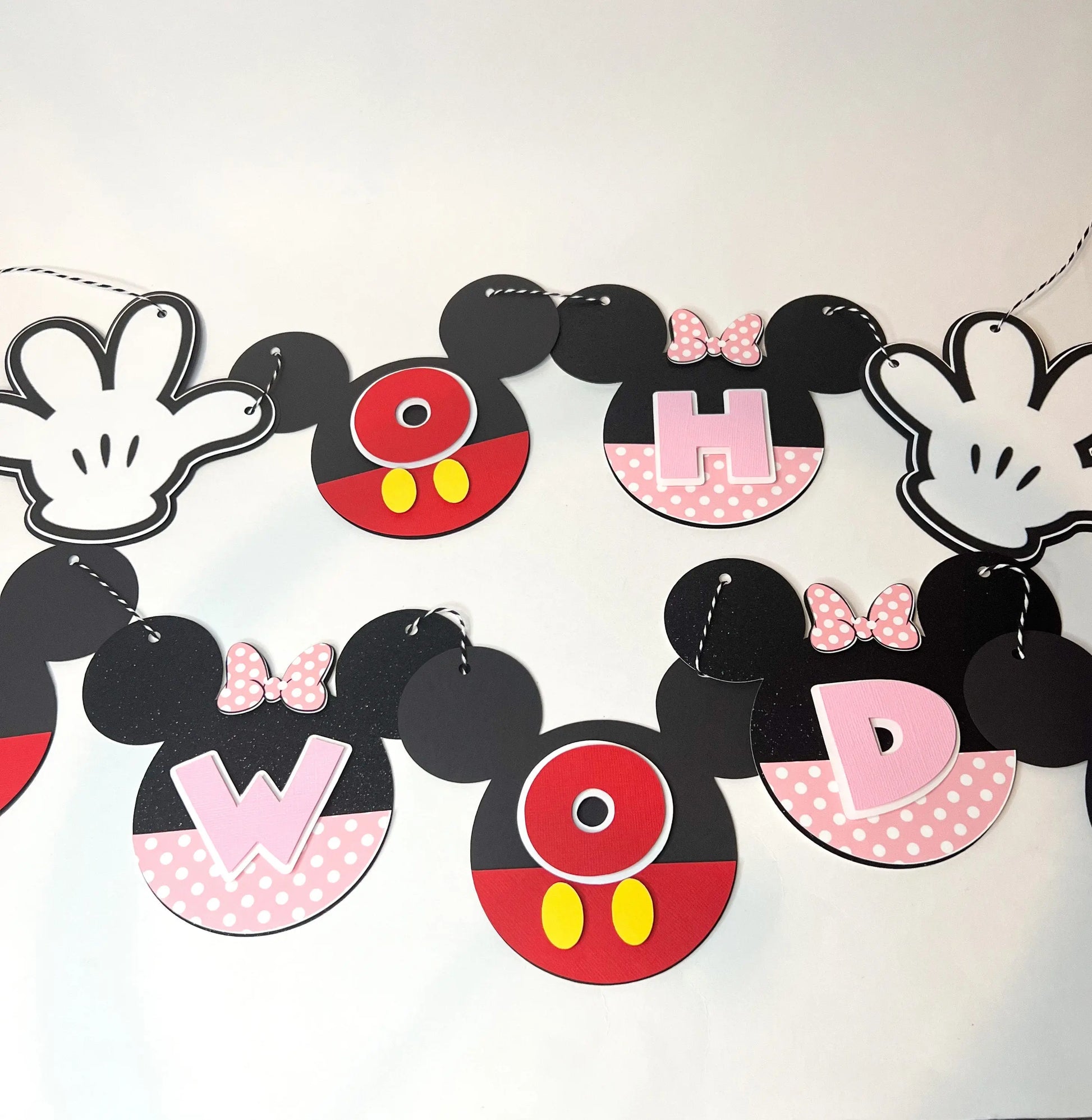 Oh Twodles Birthday Banner – Mickey Mouse 2nd Birthday Party Decoration for Boys or Girls Mi tienda
