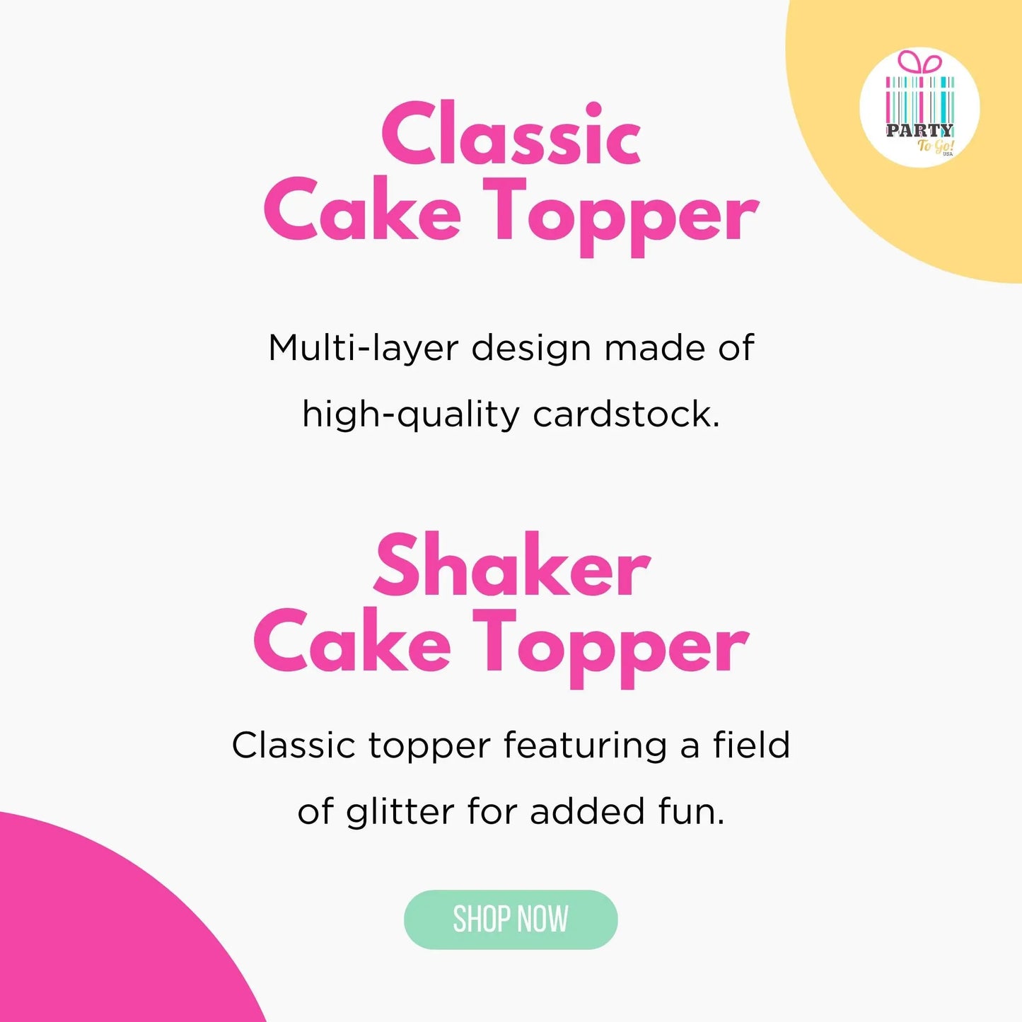 Custom Cake Topper – Personalized Birthday & Baby Shower Party Decoration Mi tienda