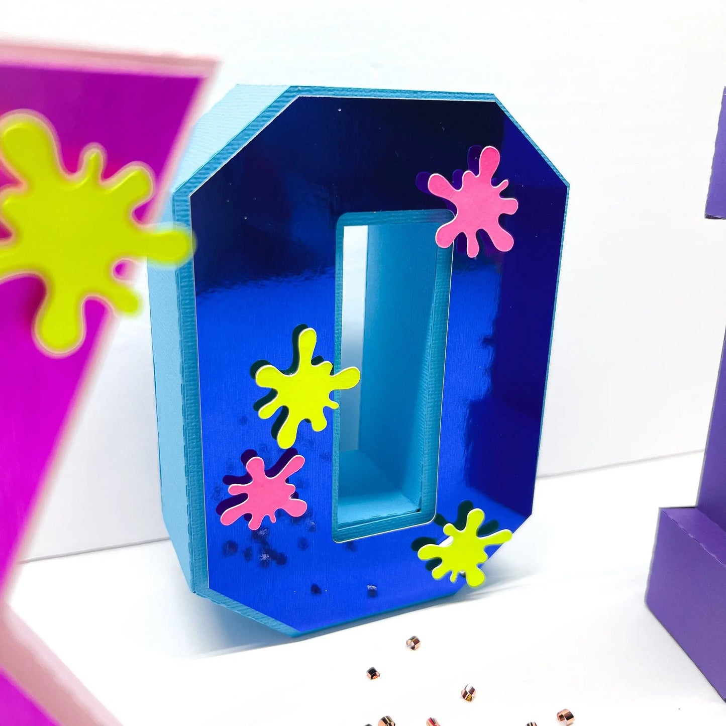 Art Party 3D Letters, Art Party Decorations, Art Birthday Party, Customized Letters, Paint Party, Artist Party Supplies Mi tienda
