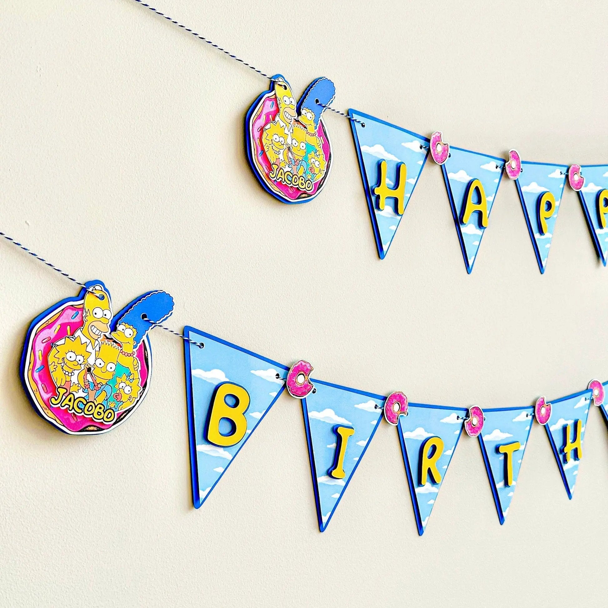 The Simpsons Birthday Banner, The Simpsons Party Decorations, Simpsons Party, Simpsons Birthday Party Mi tienda
