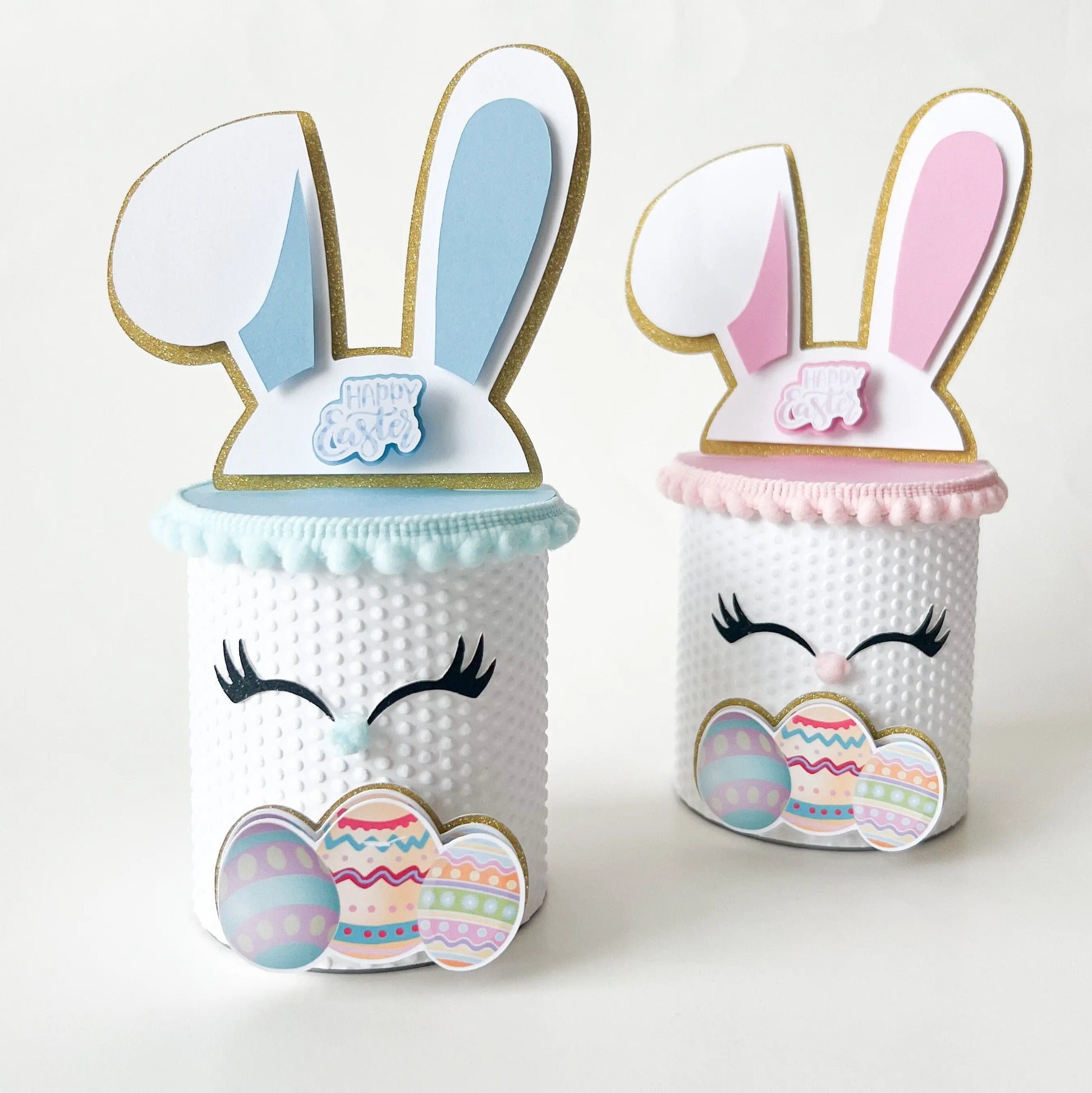 Easter Basket Filler Set – Custom 1.3oz Chip Cans, Bunny Party Decorations Mi tienda