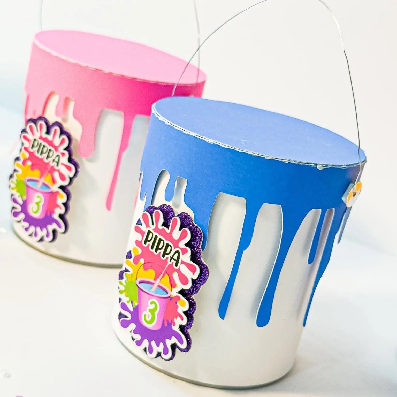 Paint Party Favors Art Birthday Party Art Party Favor Art Party Decorations Painting Party Kids Party Favor Paint Chips Can Mi tienda