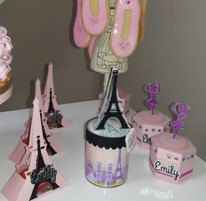 Ballerina Favor Box – Pink Tutu Ballet Birthday Party Treat Box for Girls Dance Theme Mi tienda