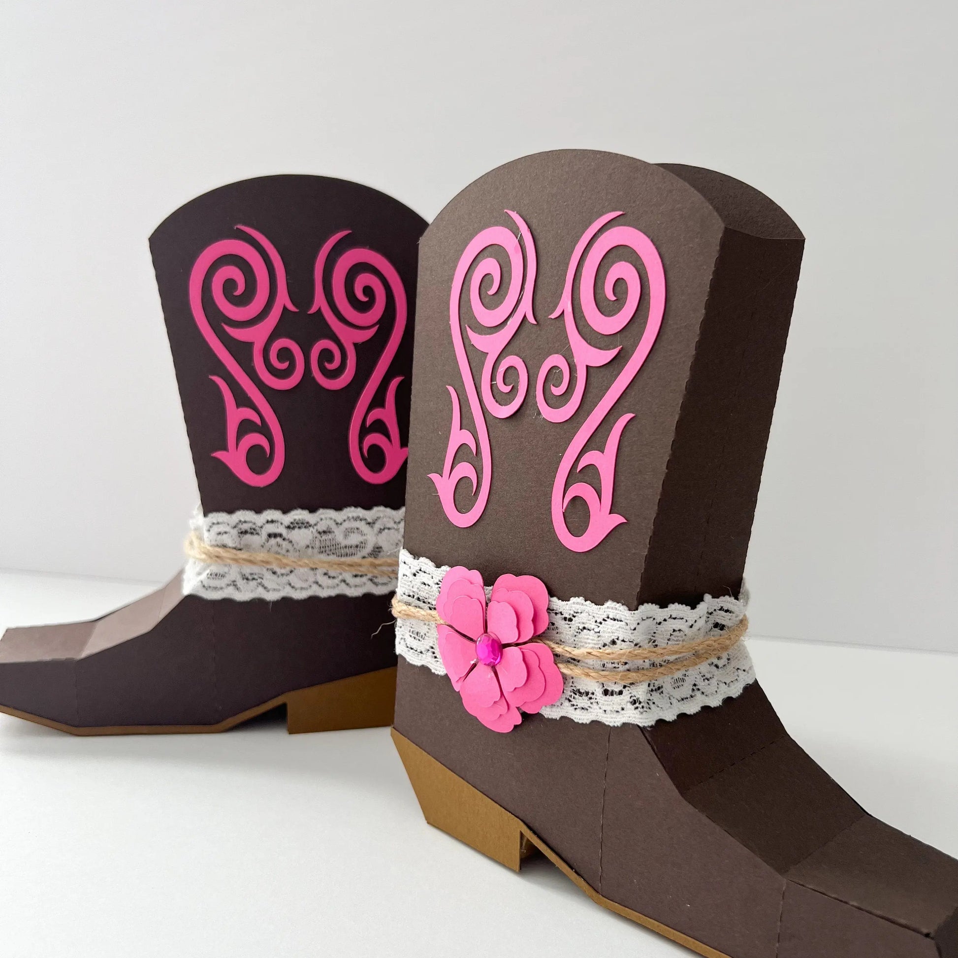 Cowgirl Boots Favor Box Cowgirl Party Decorations Cowgirl Bachelorette Last Rodeo Bachelorette Party Favors Cowgirl Birthday Mi tienda