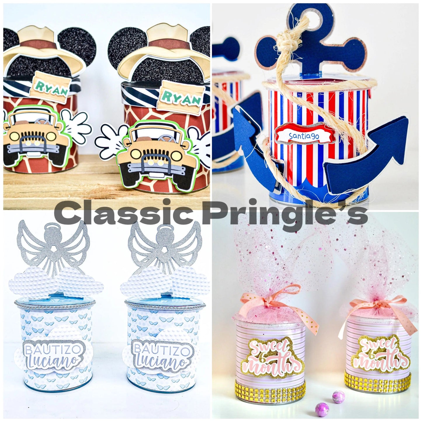 Personalized Pringles Can Chips – Custom Party Snacks for Birthdays & Baby Showers Mi tienda