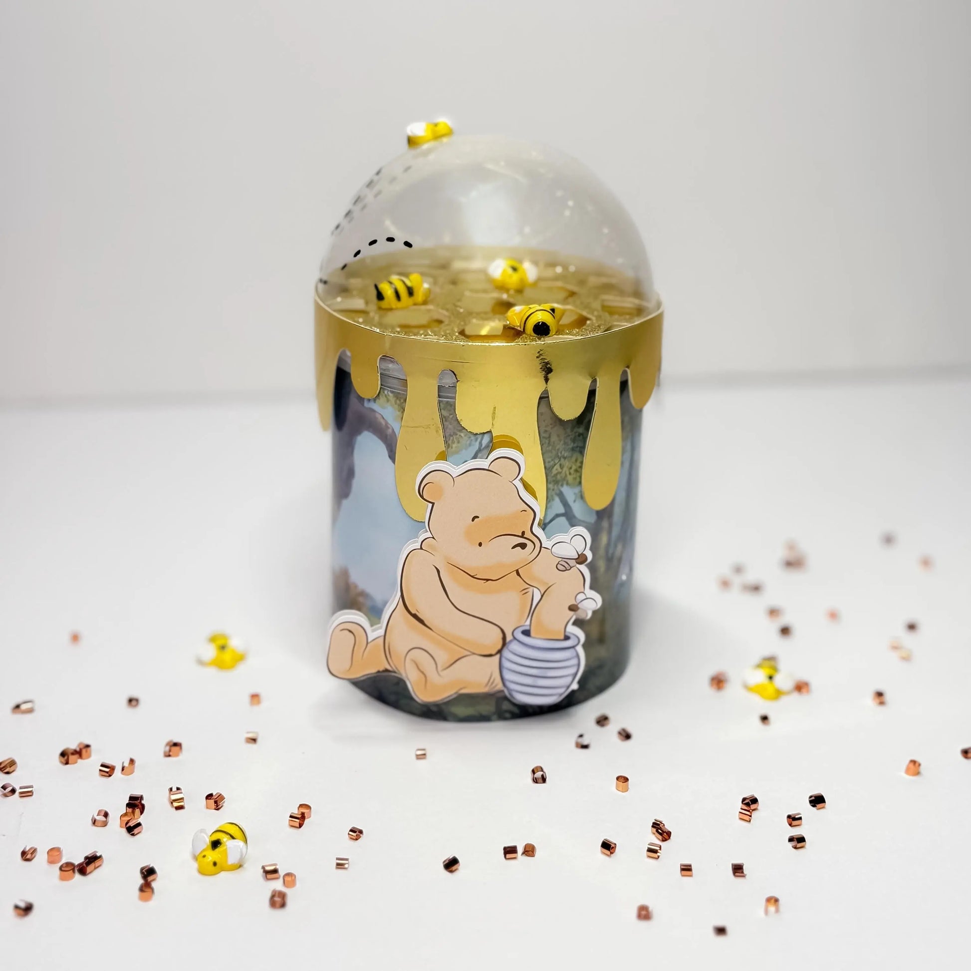 Winnie the Pooh Party Favors: Honey Pot Pringles Cans Mi tienda