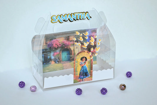 Encanto Favor Boxes, Encanto Party Decorations, Encanto Birthday Party, Encanto Gable Box Acetato, Mirabel Birthday Mi tienda