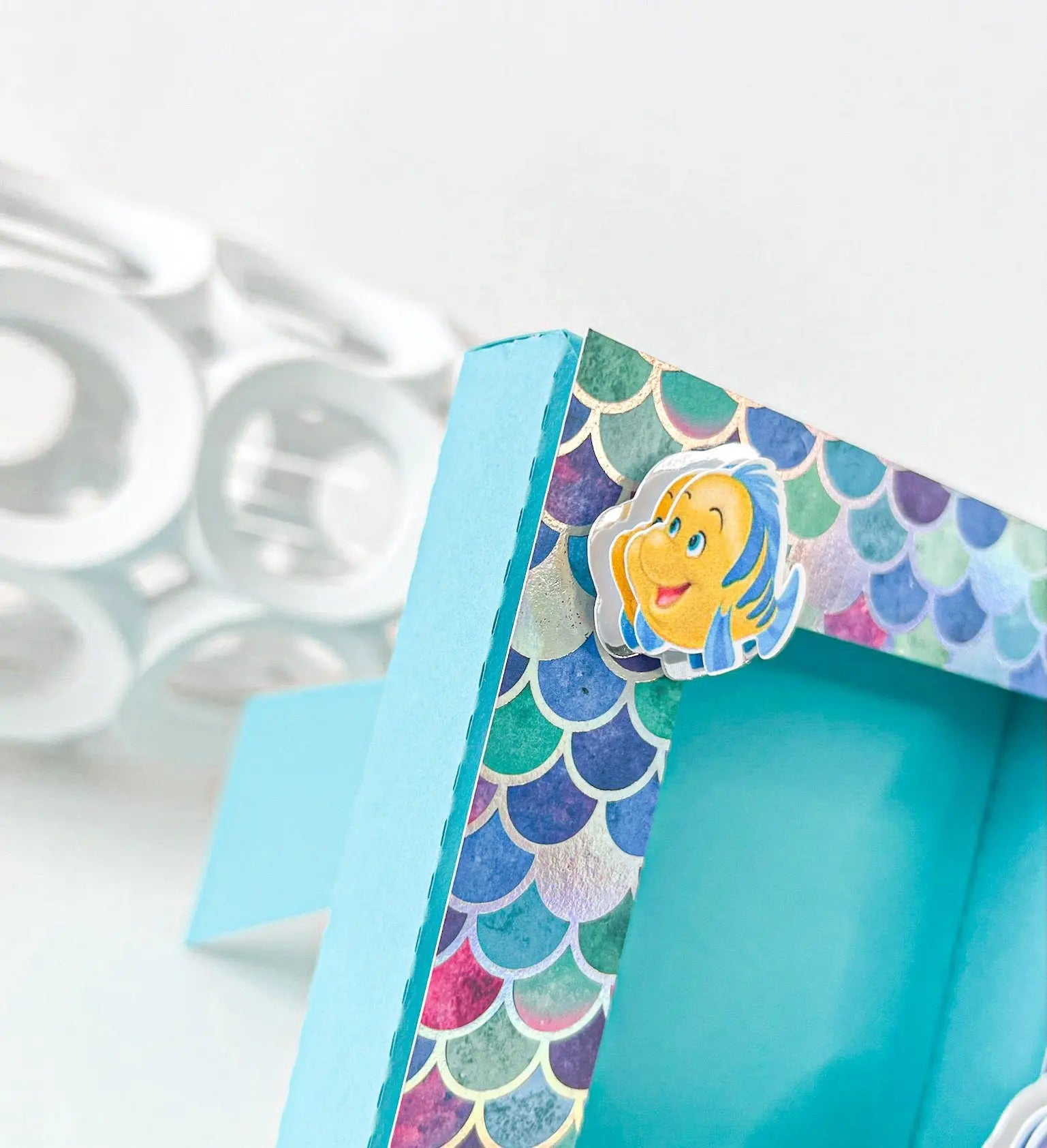 Personalized Mermaid Photo Frame | Little Mermaid Party Favor Mi tienda