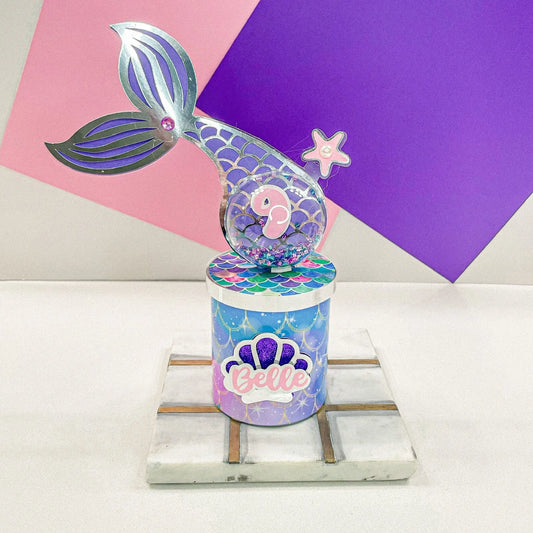 Mermaid Party Favor, Mermaid Party Decorations, Mermaid Birthday, Mermaid Tail, Mermaid Chips Can Mi tienda