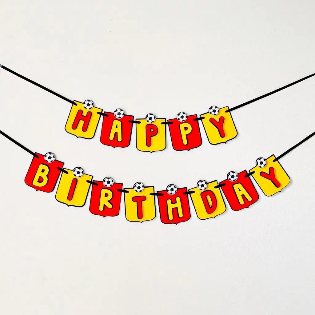 Soccer Birthday Banner | Sports Party Decoration | Personalized Happy Birthday Banner for Kids, Boys, Team Party, Soccer Theme Decor Mi tienda
