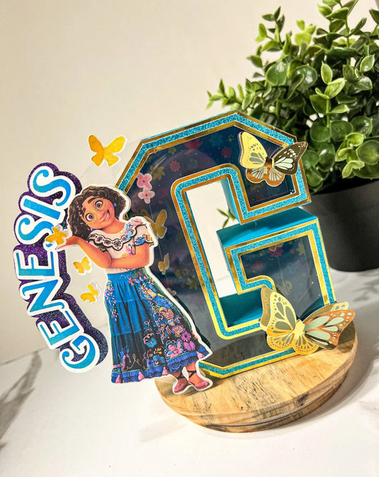 Encanto 3D Letter, Encanto Party Decorations, Encanto Birthday Party, Mirabel 3D Letter, Encanto Inspired 3D Letters Mi tienda
