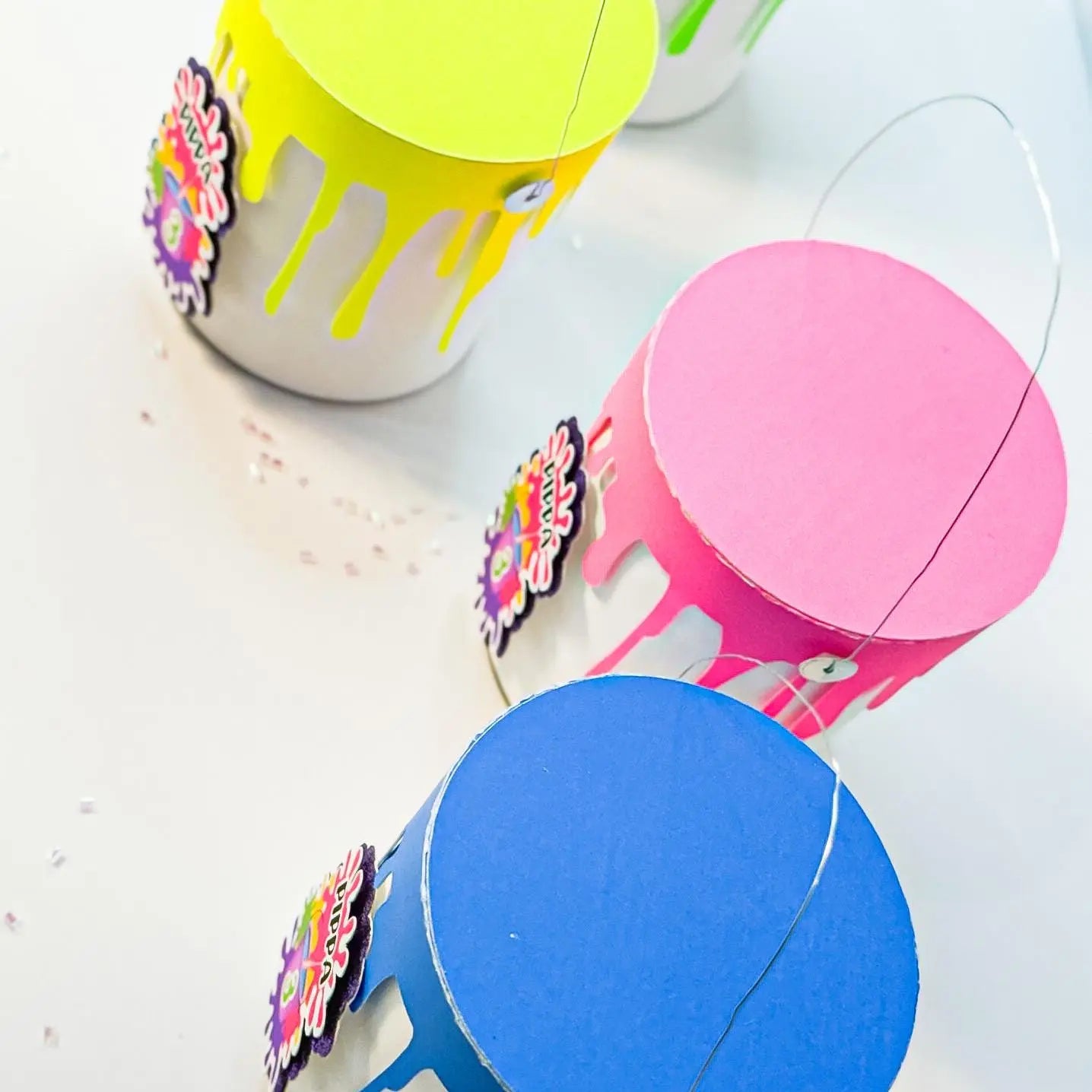 Paint Party Favors Art Birthday Party Art Party Favor Art Party Decorations Painting Party Kids Party Favor Paint Chips Can Mi tienda